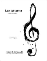 Lux Aeterna SATB choral sheet music cover